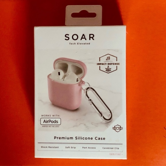 ✨3/$15- New AirPod Case Cover- to protect AirPods, Light Pink - Picture 4 of 14